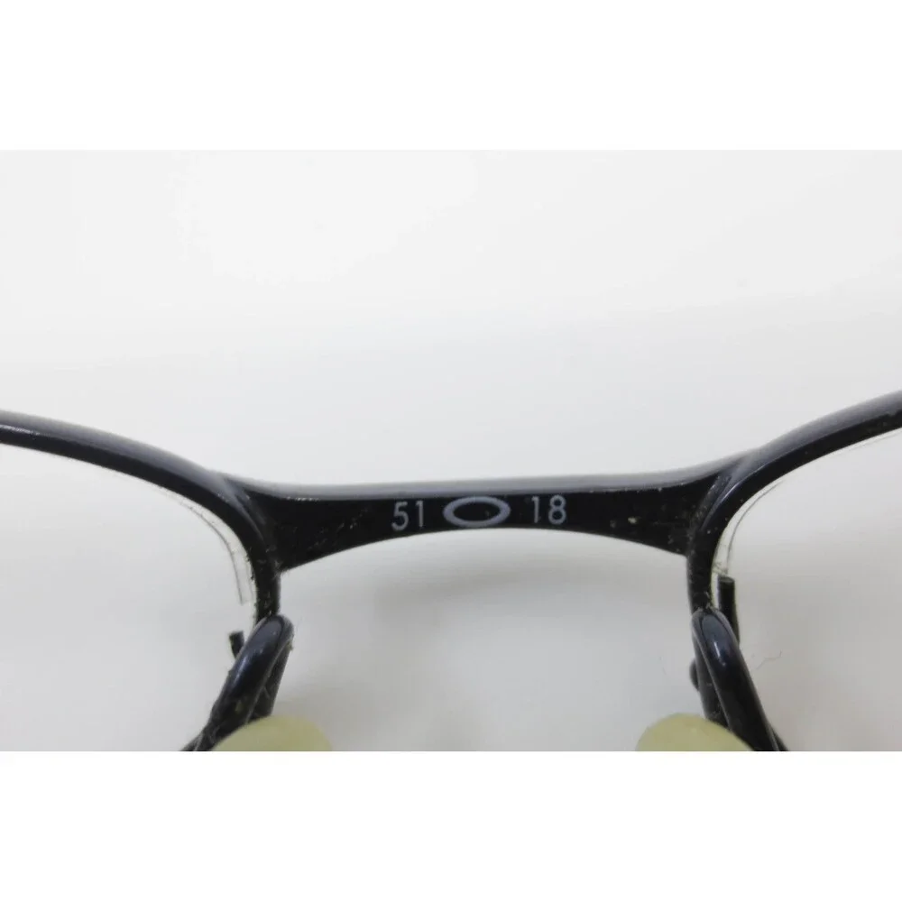 Oakley Lizard Eyeglasses Polished Midnight Blue Titanium Frames OX5113-0451